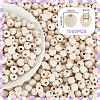 1000Pcs Natural Unfinished Wood Beads WOOD-GA0001-75-2