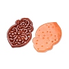 Dyed Natural Quartz Carved Pendants GG-CBA0022-13-2