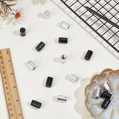 16Pcs 2 Colors Aluminum Alloy Tire Valve Caps AJEW-CN0008-01-1