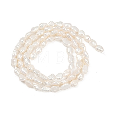 Natural Cultured Freshwater Pearl Beads Strands PEAR-P064-20E-02C-1