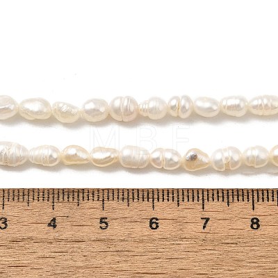 Natural Cultured Freshwater Pearl Beads Strands PEAR-I007-01P-03A-1