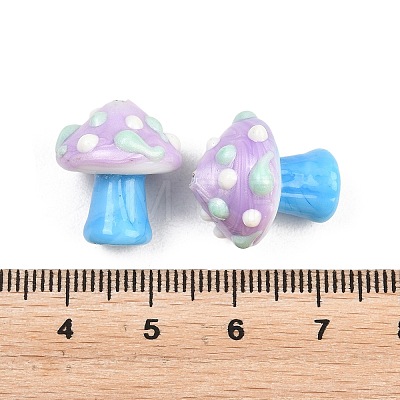 Handmade Lampwork Enamel Beads LS-LAMP-B055-02J-1