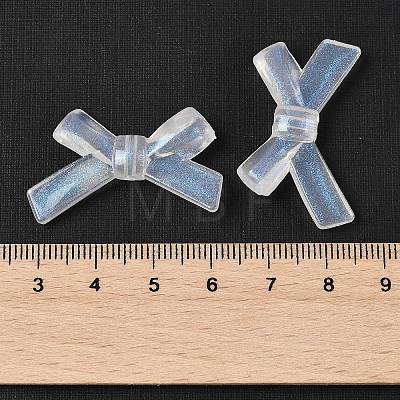 Transparent Acrylic Beads TACR-F009-02B-1