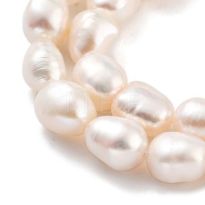 Natural Cultured Freshwater Pearl Beads Strands PEAR-P062-29F-1