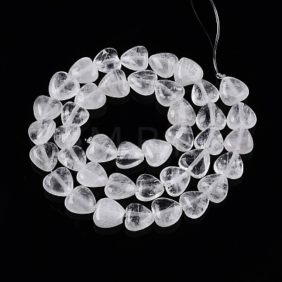 Natural Quartz Crystal Beads Strands G-R190-10mm-25-1