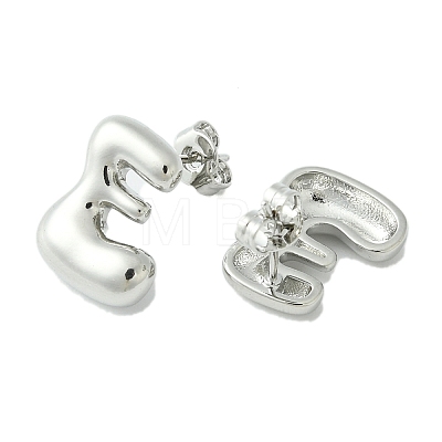 Rack Plating Brass Earrings EJEW-S222-01P-E-1