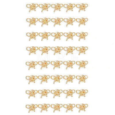 Electroplate Zinc Alloy Anti-glare Lapel Pin Backs JEWB-WH0001-76G-02-1