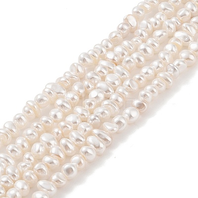 Electroplated Shell Pearl Beads Strands BSHE-C006-06A-1