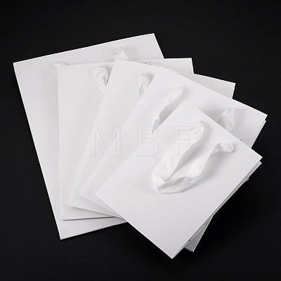 10Pcs 5 Sizes Kraft Paper Gift Shopping Bags Set ABAG-TA0002-23A-1