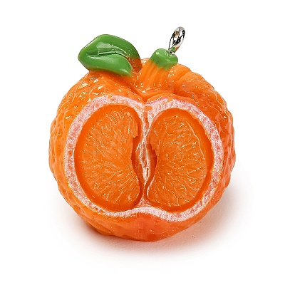 Opaque Resin Imitation Fruit Pendants LS-RESI-H045-01A-01-1