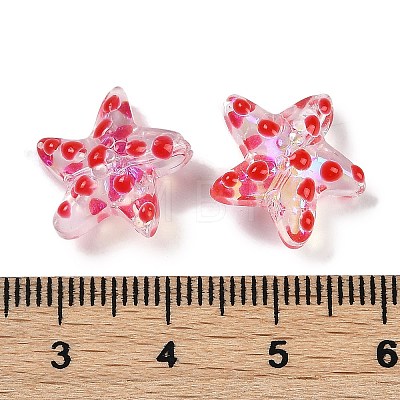 Handmade Lampwork Beads Strands LAMP-I027-09D-1