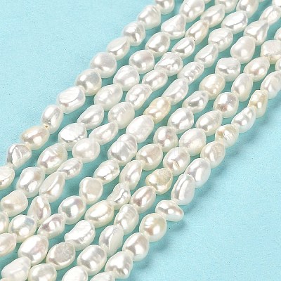 Natural Cultured Freshwater Pearl Beads Strands PEAR-E016-103-1