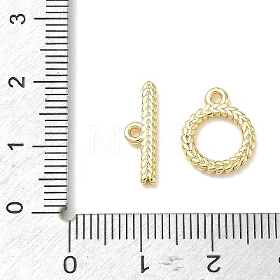 Brass Toggle Clasps KK-CBA42CA-01A-G-1