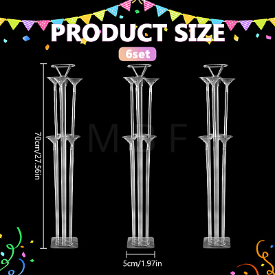 Plastic Balloon Clips Holders DIY-WR0005-65B-1