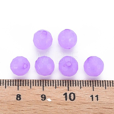 Transparent Acrylic Beads TACR-S154-62E-04-1