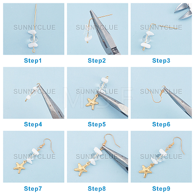 SUNNYCLUE DIY Earring Making Kits DIY-SC0001-56-1