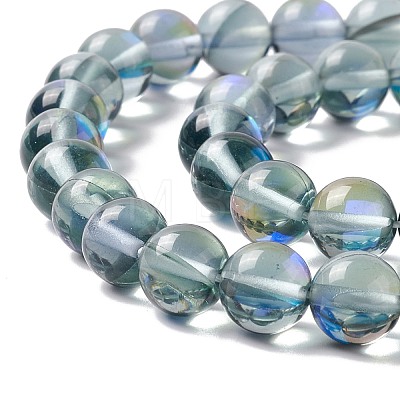 Synthetic Moonstone Beads Strands G-E573-02B-29-1
