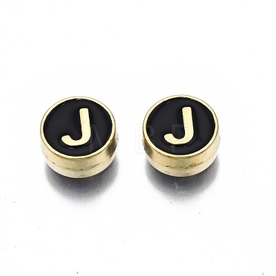 Alloy Enamel Beads ENAM-N052-006-02J-RS-1