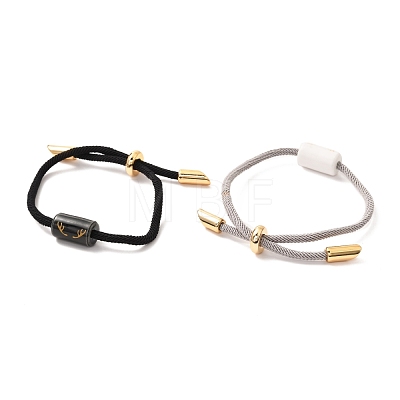 Adjustable Nylon Thread Cords Bracelets BJEW-G634-02-1