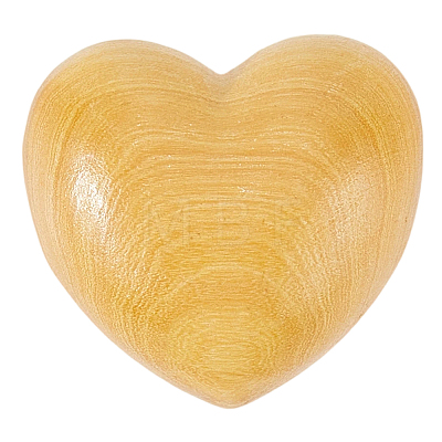 Sandalwood Wooden Heart Display Decorations AJEW-WH20054-222A-1