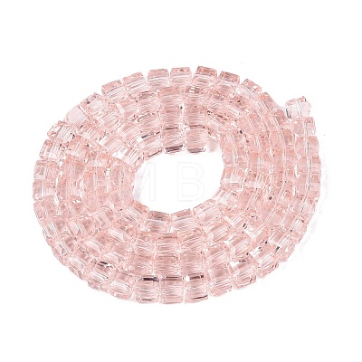 Transparent Glass Beads Strands LS-GLAA-R041-8x8mm-A04-1