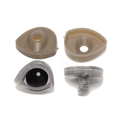 3D Plastic Doll Eyes and Eyes Washers Sets DIY-WH0264-11E-1