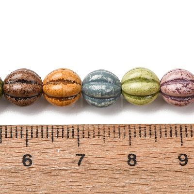 Vintage Handmade Porcelain Beads Strands PR-CBAA37B-09J-1