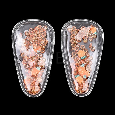 Plastic with Resin and Polymer Clay Accessories RESI-XCP0002-72-1