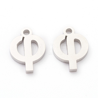 304 Stainless Steel Charms STAS-G244-01F-1