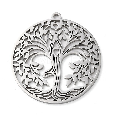 Non-Tarnish 304 Stainless Steel Pendants X-STAS-R116-08P-1