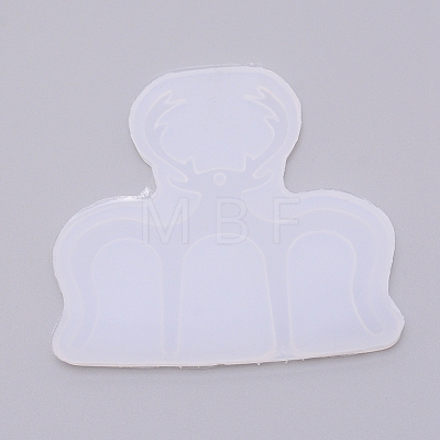 (Clearance Sale)Antlers Piano Score Folder Silicone Molds DIY-TAC0010-14-1