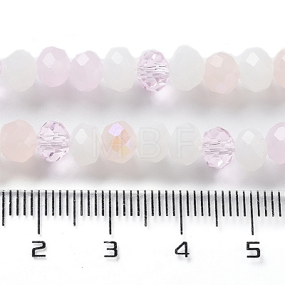 Glass Beads Strands EGLA-A034-M6mm-59-1