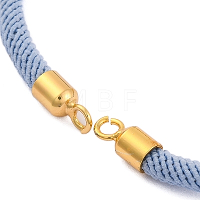 Nylon Cords Bracelet Makings Fit for Connector Charms AJEW-P116-02G-28-1