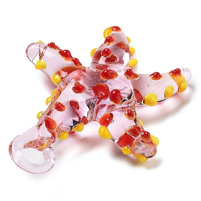 Handmade Lampwork Pendants LAMP-A004-05J-1