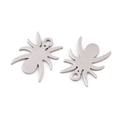 Halloween 304 Stainless Steel Charms LS-STAS-E521-07P-03-1