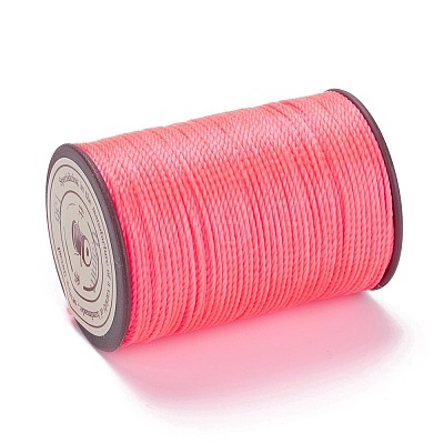 Round Waxed Polyester Thread String YC-D004-02E-136-1