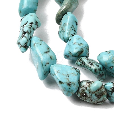 Natural Howlite Beads Strands G-H345-D01-01-1
