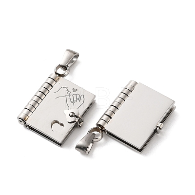 304 Stainless Steel Pendants SA-CBA694E-01P-04-1