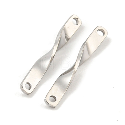 Non-Tarnish 304 Stainless Steel Connector Charms STAS-P365-04P-1