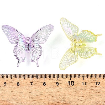 AB Color Transparent Acrylic Beads TACR-T028-12M-1