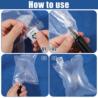 150Pcs Inflatable PE with PA Plastic Bags ABAG-CO0001-04A-1