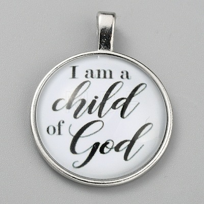 Alloy Pendant FIND-WH0423-65P-1