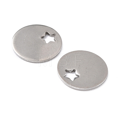 Non-Tarnish 201 Stainless Steel Charms STAS-K217-31-1