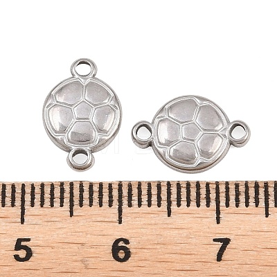 304 Stainless Steel Sports Ball Links Connector Charms STAS-Z203-10P-01-1