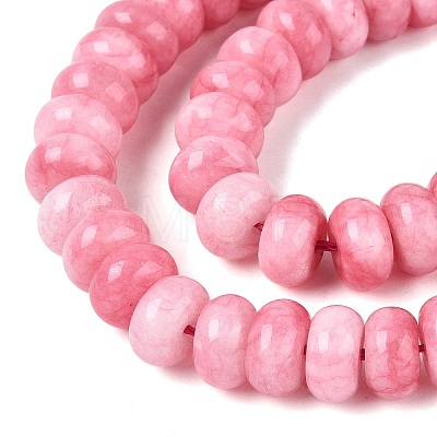 Natural White Jade Beads Strands G-Q613-01F-35-1