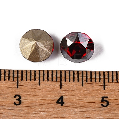 Glass Rhinestone Cabochons RGLA-A026-01B-208SS-1