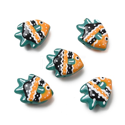 Handmade Lampwork Beads LAMP-G162-02E-1