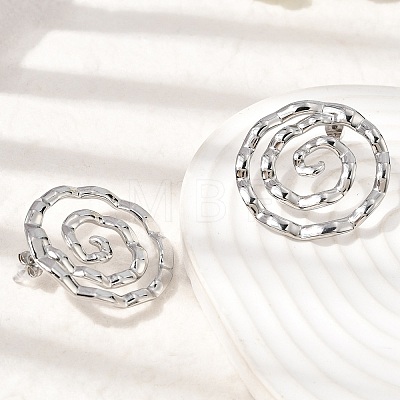 304 Stainless Steel Stud Earrings STAS-H259-04P-1