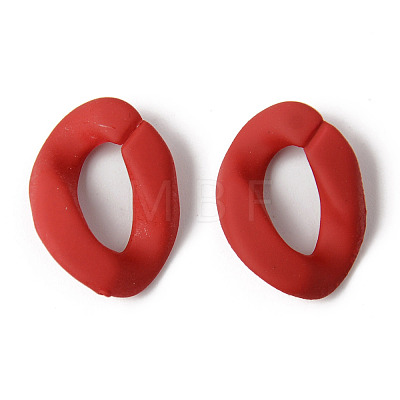 Rubberized Style Acrylic Linking Rings OACR-N011-002A-03-1