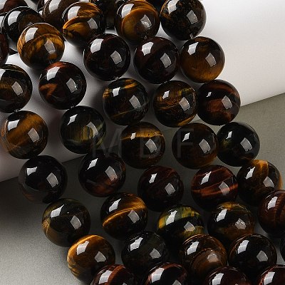 Three-color Natural Tiger Eye Beads Strands GG-F001-A01-01-1